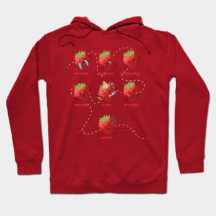 WEEKLY STRAWBERRY MOOD Hoodie